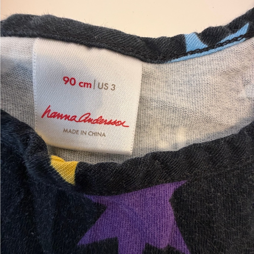 Hanna Andersson Starry Night Kids Dress size 90 - Picture 2 of 3